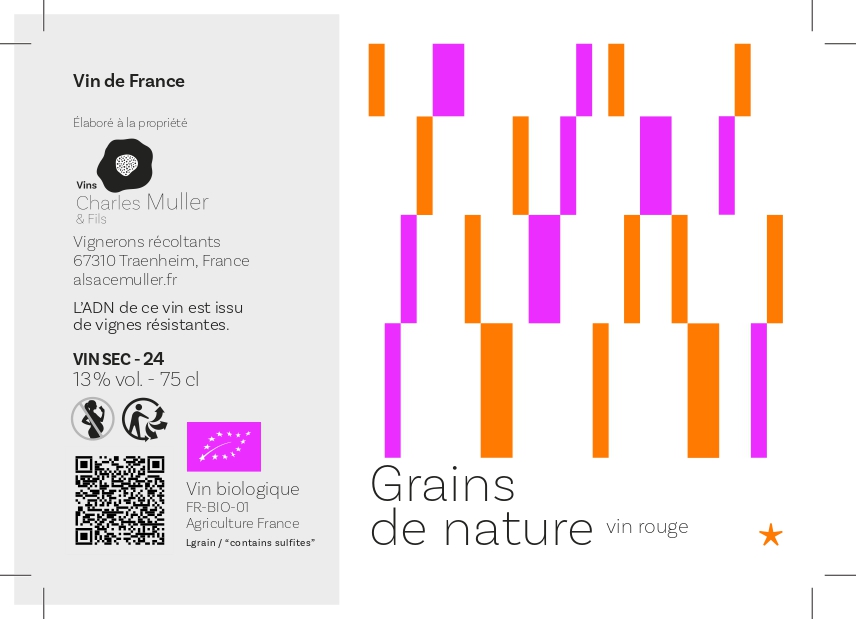 Grains de Nature<br />(Vin de France)